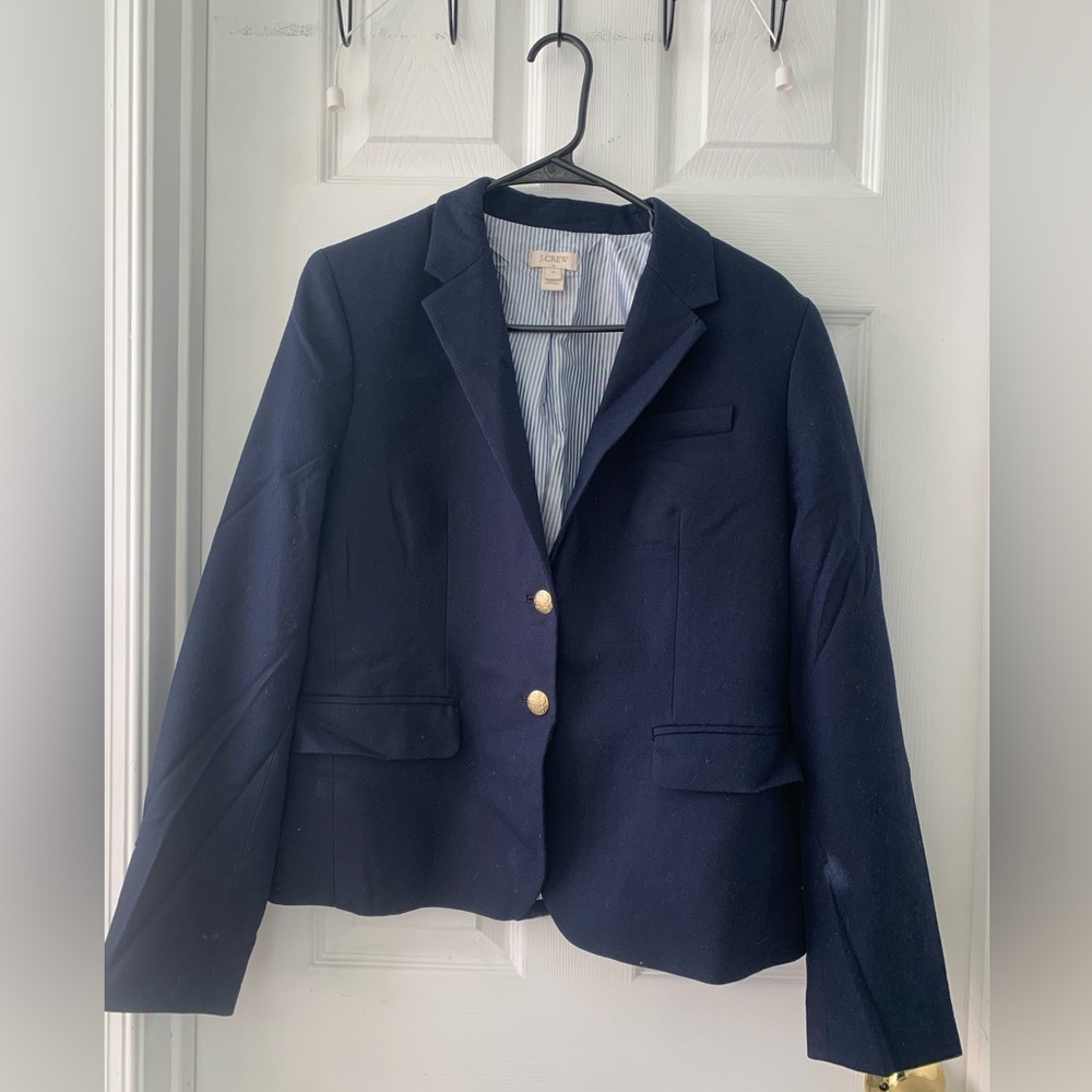 COPY - J. Crew women's original schoolboy blazer Sz 12 wool